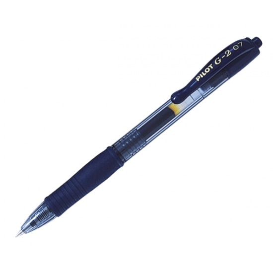 Pilot G-2 medium 0.7 στυλό gel μπλε σκούρο