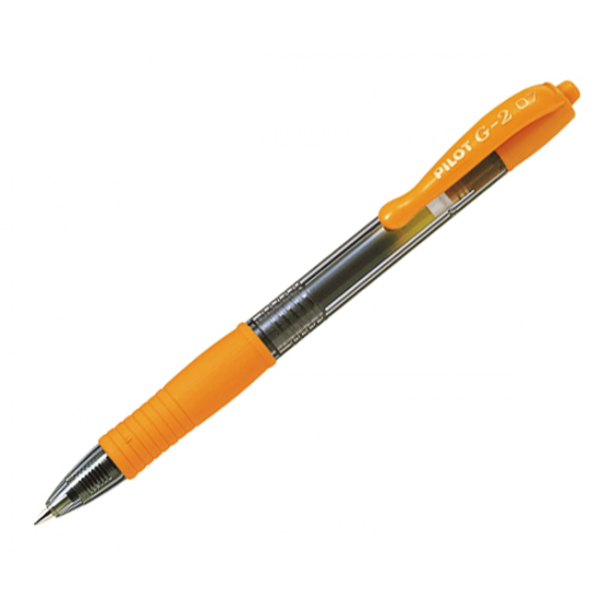 Pilot G-2 medium 0.7 στυλό gel πορτοκαλί