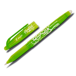 Pilot frixion 0.7mm στυλό με γόμα λαχανί