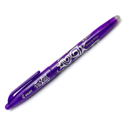Pilot frixion 0.7mm στυλό με γόμα μωβ