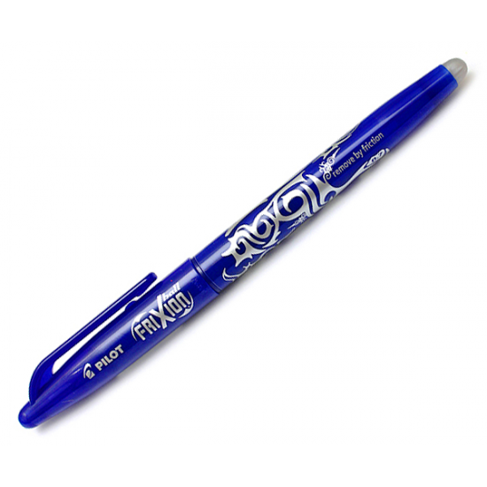 Pilot frixion 0.7mm στυλό με γόμα μπλε