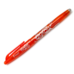 Pilot frixion 0.7mm στυλό με γόμα πορτοκαλί