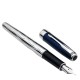 Parker Sonnet 1107.1101.16 Silver blue fountain pen Gift edition