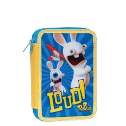 Gim Rabbids 336-71100 κασετίνα διπλή γεμάτη