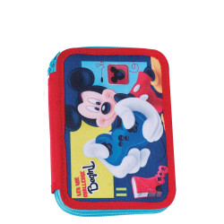 Gim 340-72100 κασετίνα διπλή γεμάτη Mickey Geek