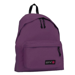City The drop 11617 σακίδιο πλάτης melange sweet violet