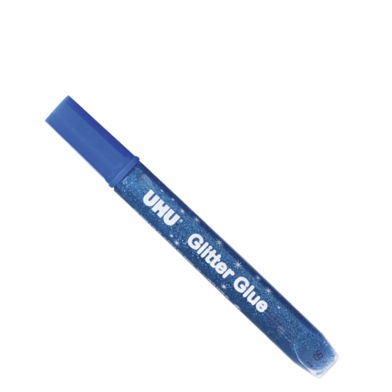 Uhu glitter glue 20ml μπλε
