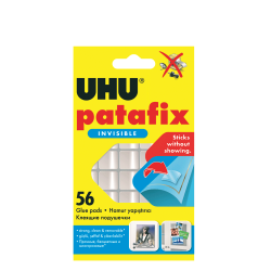 Uhu patafix αυτοκόλλητα αόρατα διπλής όψης 56τμχ