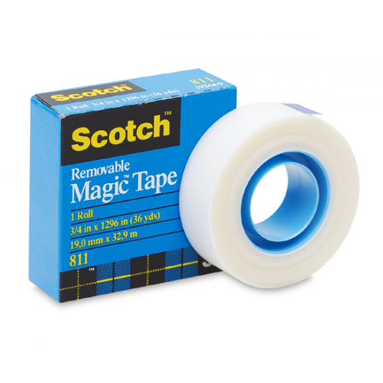 Scotch magic removable κολλητική ταινία 19cm x 33m