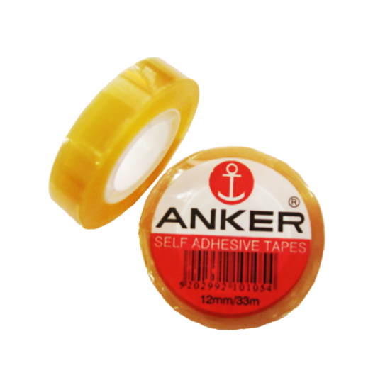 Anker κολλητική ταινία διάφανη 12mm x 33m