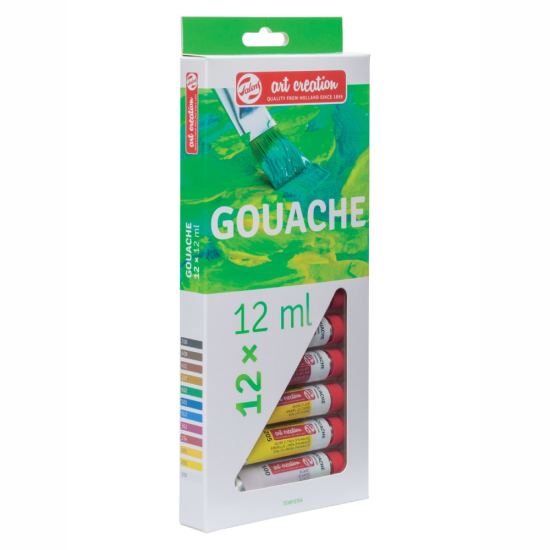 Talens 9021612M art creation σετ gouache 12 χρώματα 12ml
