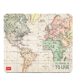 Legami MOU0010 mousepad Map