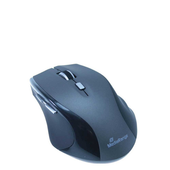 MediaRange MROS203 wireless mouse 2,4GHz 1600DPI μαύρο