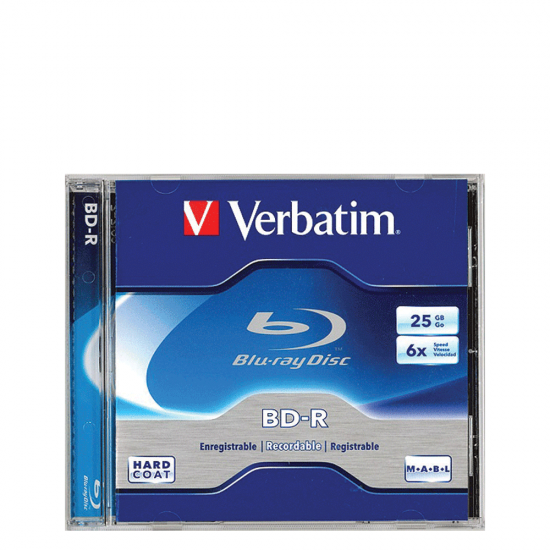 Verbatim BD-R 43752 Blue-ray δίσκος εγγραφής