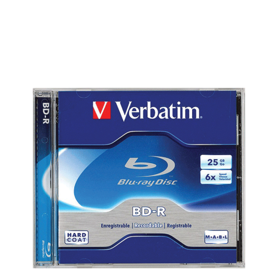 Verbatim BD-R 43752 Blue-ray δίσκος εγγραφής