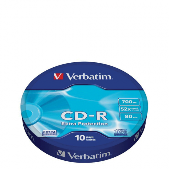 Verbatim Extra Protection 43725 CD-R εγγραφής 10τμχ