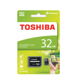 Toshiba M102 THN-M102K0320M2 Μνήμη micro SD με αντάπτορα 32gb class 4