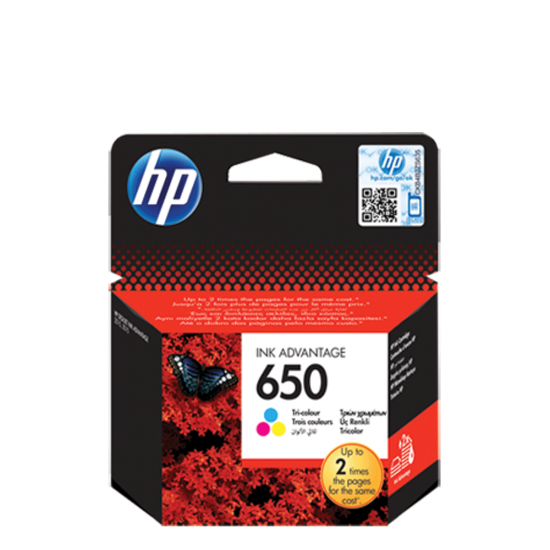 HP 650 CZ102AE μελάνι inkjet tri-colour