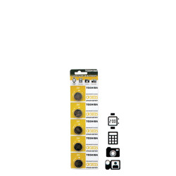 Toshiba CR-2025 Mπαταρίες λιθίου Coins 3.0V 5τμχ