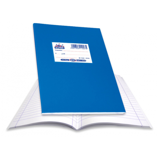 Skag Super Διεθνές τετράδιο 17x25cm 100φ ριγέ