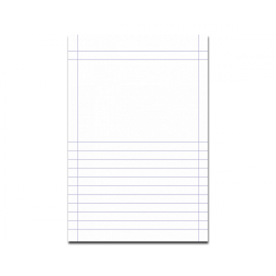Skag Super Διεθνές τετράδιο μισό φύλλο 17x25cm 50φ μπλε