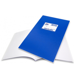 Skag Super Διεθνές τετράδιο μικρό καρρέ 17x25cm 50φ μπλε