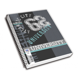 Skag University PP τετράδιο σπιράλ Α4 1θ 30φ