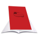Skag Super Διεθνές πλαστικό διαφανή 17x25cm 50φ κόκκινο