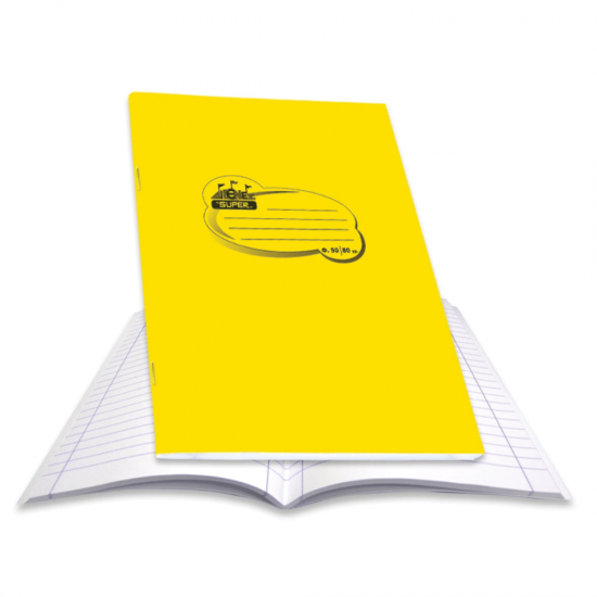 Skag Super Διεθνές πλαστικό διαφανή 17x25cm 50φ κίτρινο