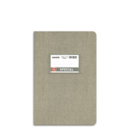 Τυποτράστ Special jeans 4164 τετράδιο καρφίτσα ριγέ 17x25cm 50φ γκρι
