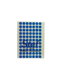 Stef Labels ετικέτες Νο 104 στρογγυλές μπλε δ.11.5mm
