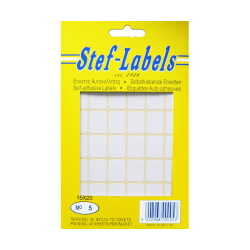Stef Labels ετικέτες Νο5 15x20mm