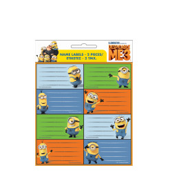 Gim Minions 774-54446 16 ετικέτες τετραδίων