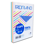 Fabriano Copy Tinta χαρτί φωτοαντιγραφικό Α4 80γρ. 250φ. μιξ παλ χρώματα