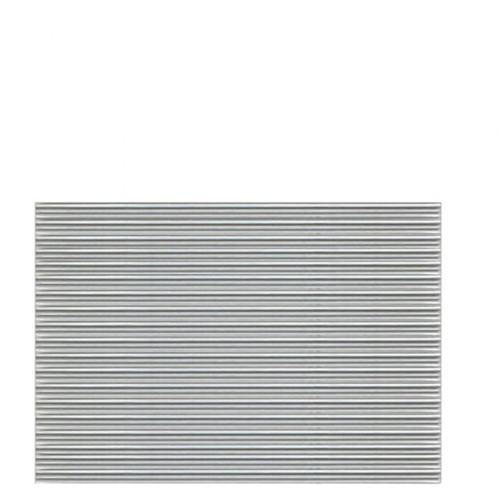 Colorfix 1900012 χαρτόνι οντουλέ μεταλλιζέ 50x70cm 250gr ασημί