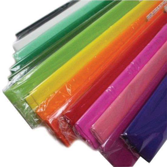 Colorfix 1900020 χαρτί γκοφρέ αμπαζούρ 50x200cm μπλε ηλεκτρικ