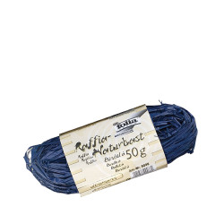 Folia 9036 κορδόνι φυσικό 50γρ μπλε