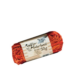 Folia 9040 κορδόνι φυσικό 50γρ πορτοκαλί