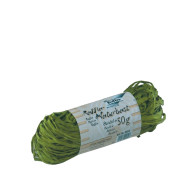 Folia 9051 κορδόνι φυσικό 50γρ λαχανί