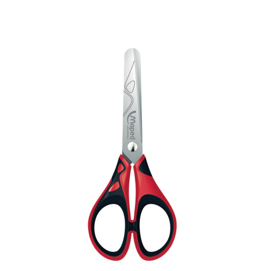 Maped 464412 Start Essentials Soft σχολικό ψαλίδι 13εκ κόκκινο