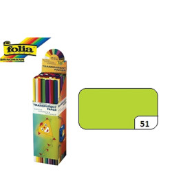 Folia 830.881 χαρτί χαρταετού 70x100 cm λαχανί