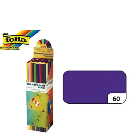 Folia 830.881 χαρτί χαρταετού 70x100 cm μωβ