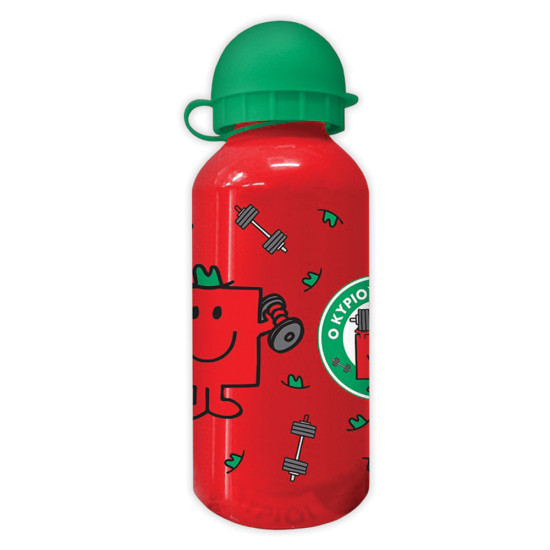 Χάρτινη Πόλη HP.BTS.WB.101 παγούρι αλουμινίου 400ml  Ο Κύριος Δυνατός