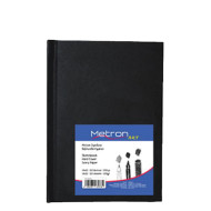 Metron Art 727.07273 μπλοκ σχεδίου 14x21cm 110Φ. 100gr μαύρο