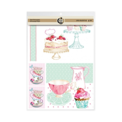 Skag Deco ριζόχαρτο decoupage 2 σχεδίων A3 Φλιτζάνια