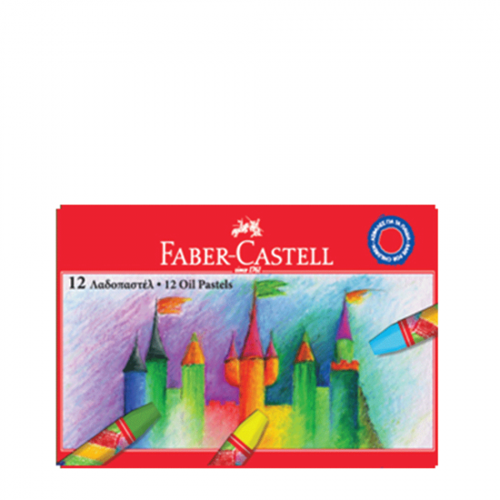 Faber Castell 12308089 λαδοπαστέλ 12 τμχ