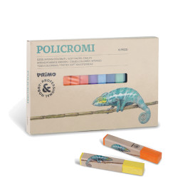 Morocolor Primo 020GC12I Policromi παστέλ κιμωλίες καλλιτεχνίας soft 12 τμχ