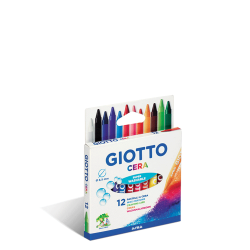 Giotto cera 281200 κηρομπογιές 9εκ 12 τμχ