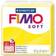 Fimo Soft πολυμερικός πηλός Lemon 10