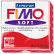 Fimo Soft πολυμερικός πηλός Cherry Red 26